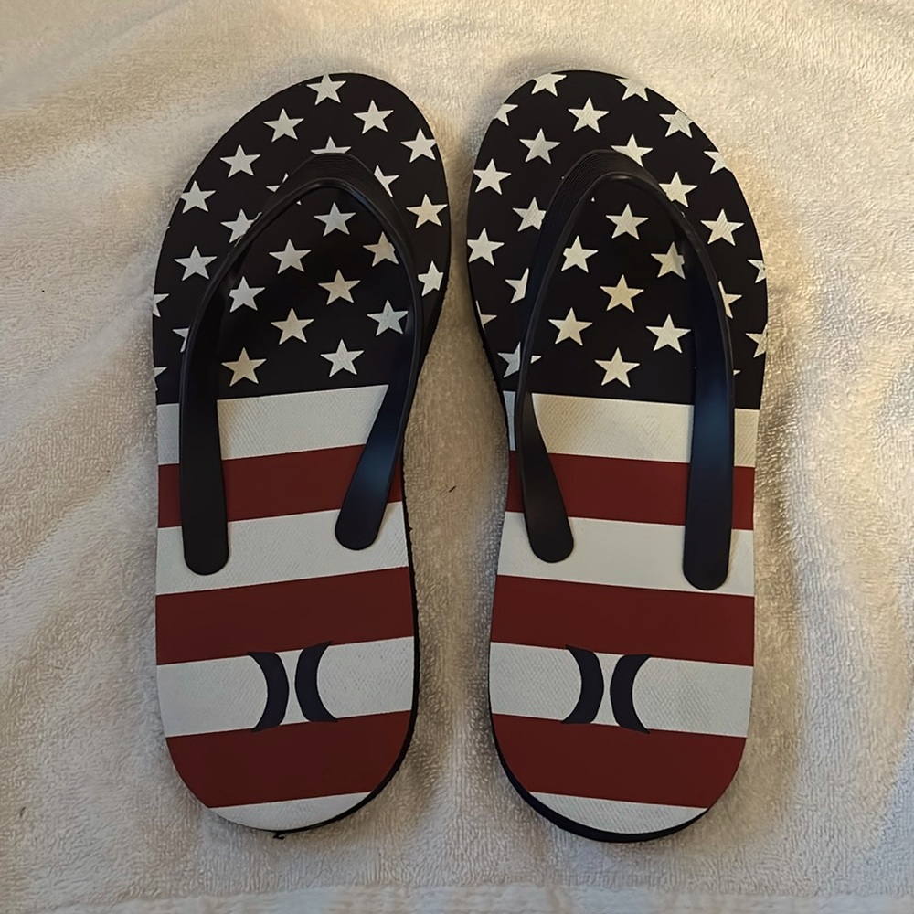 Hurley Americana Flip Flops - Size 12